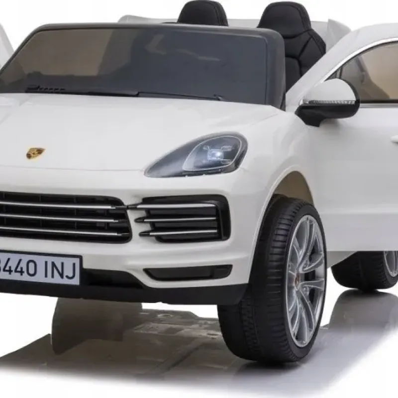 Дитяча акумуляторна машинка Porsche Cayenne S Біла