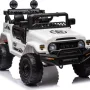 Дитяча акумуляторна машинка Toyota FJ Cruiser Біла