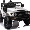 Дитяча акумуляторна машинка Toyota FJ Cruiser Біла