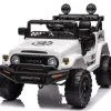 Дитяча акумуляторна машинка Toyota FJ Cruiser Біла