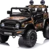 Дитяча акумуляторна машинка Toyota FJ Cruiser Чорна
