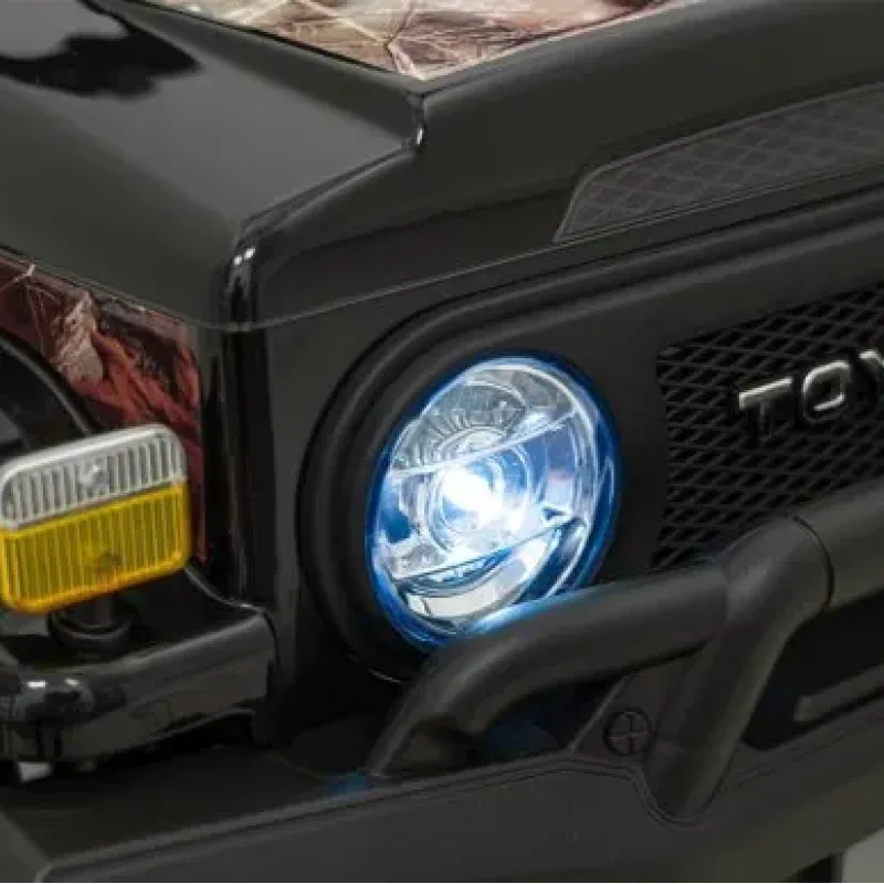 Дитяча акумуляторна машинка Toyota FJ Cruiser Чорна