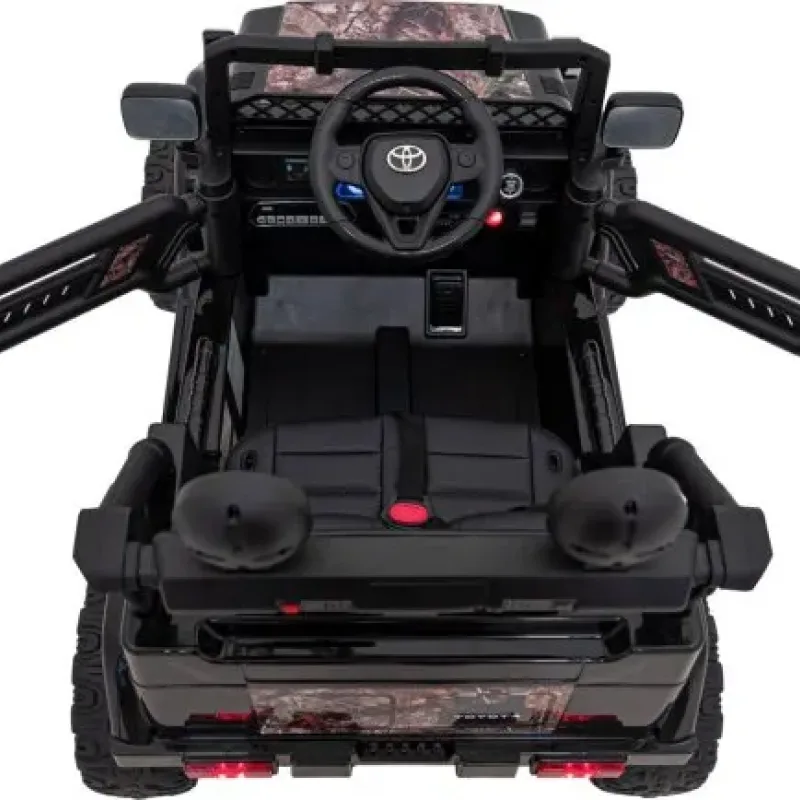 Дитяча акумуляторна машинка Toyota FJ Cruiser Чорна