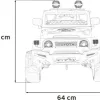 Дитяча акумуляторна машинка Toyota FJ Cruiser Чорна