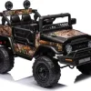 Дитяча акумуляторна машинка Toyota FJ Cruiser Чорна