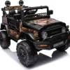 Дитяча акумуляторна машинка Toyota FJ Cruiser Чорна
