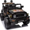 Дитяча акумуляторна машинка Toyota FJ Cruiser Чорна
