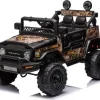 Дитяча акумуляторна машинка Toyota FJ Cruiser Чорна