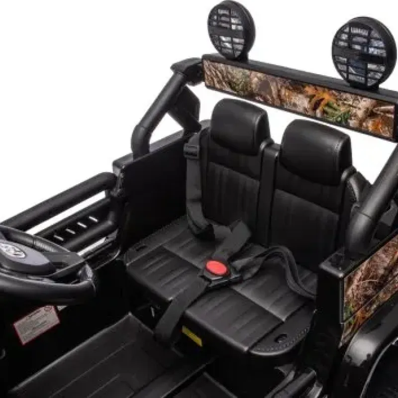 Дитяча акумуляторна машинка Toyota FJ Cruiser Чорна