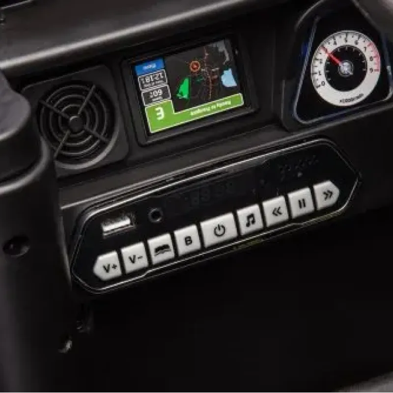 Дитяча акумуляторна машинка Toyota FJ Cruiser Чорна