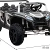 Дитяча акумуляторна машинка Баггі ATV RACING UTV2000 з літій-іонним акумулятором, біла