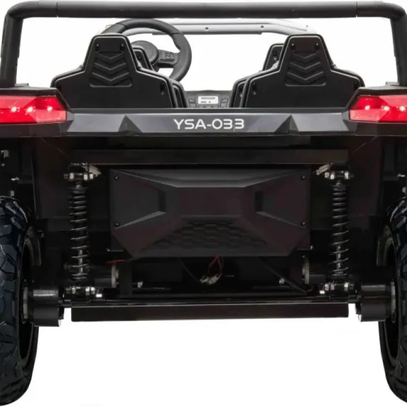 Дитяча акумуляторна машинка Баггі ATV RACING UTV2000 з літій-іонним акумулятором, біла