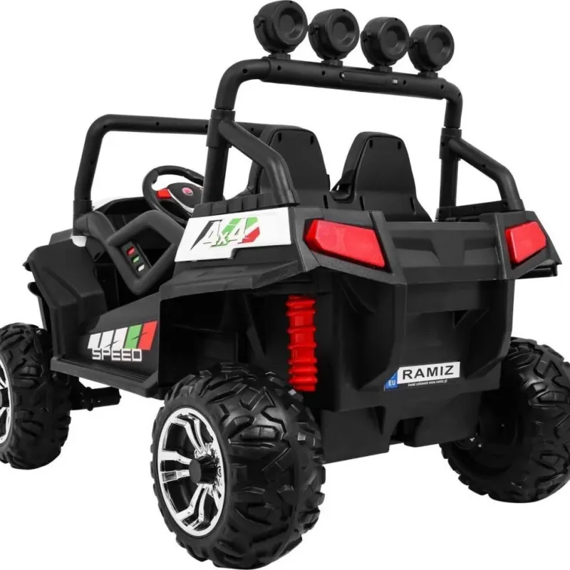 Дитяча акумуляторна машинка баггі Grand біла Дитяча акумуляторна машинка баггі Grand біла
