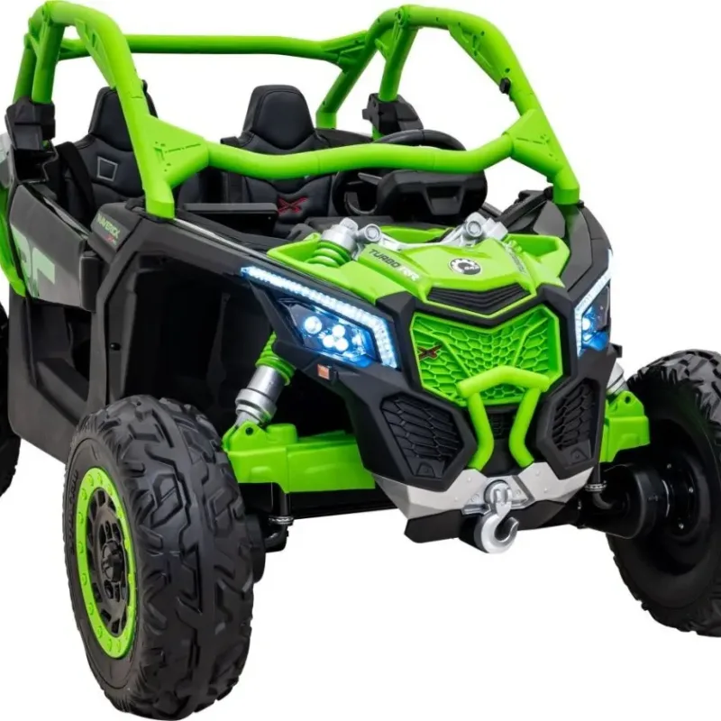 Дитяча акумуляторна машинка Баггі Maverick Turbo RR Green Дитяча акумуляторна машинка Баггі Maverick Turbo RR Green