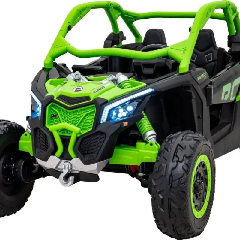 Дитяча акумуляторна машинка Баггі Maverick Turbo RR Green Дитяча акумуляторна машинка Баггі Maverick Turbo RR Green