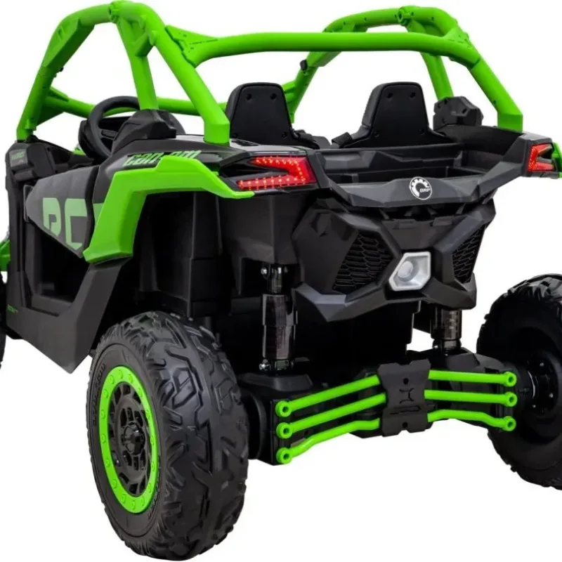 Дитяча акумуляторна машинка Баггі Maverick Turbo RR Green Дитяча акумуляторна машинка Баггі Maverick Turbo RR Green