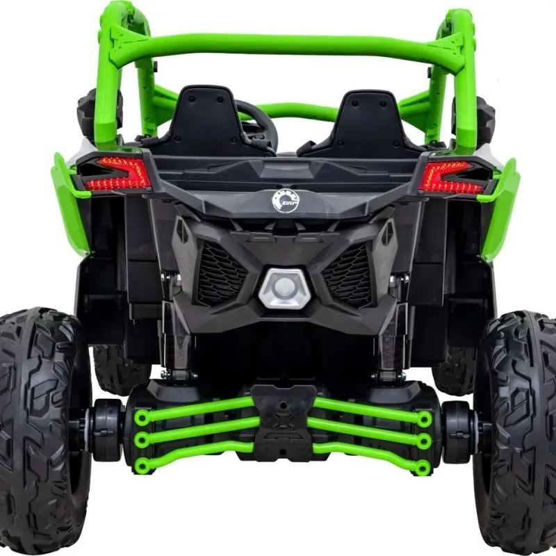 Дитяча акумуляторна машинка Баггі Maverick Turbo RR Green Дитяча акумуляторна машинка Баггі Maverick Turbo RR Green