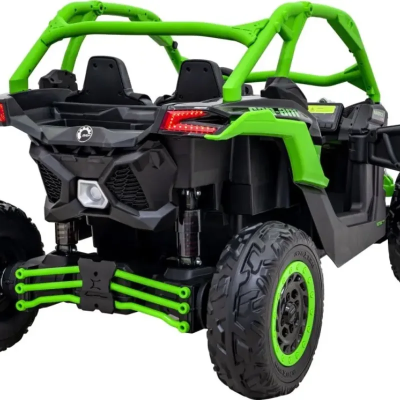 Дитяча акумуляторна машинка Баггі Maverick Turbo RR Green Дитяча акумуляторна машинка Баггі Maverick Turbo RR Green