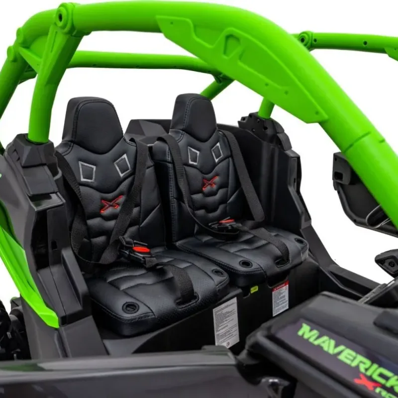 Дитяча акумуляторна машинка Баггі Maverick Turbo RR Green Дитяча акумуляторна машинка Баггі Maverick Turbo RR Green