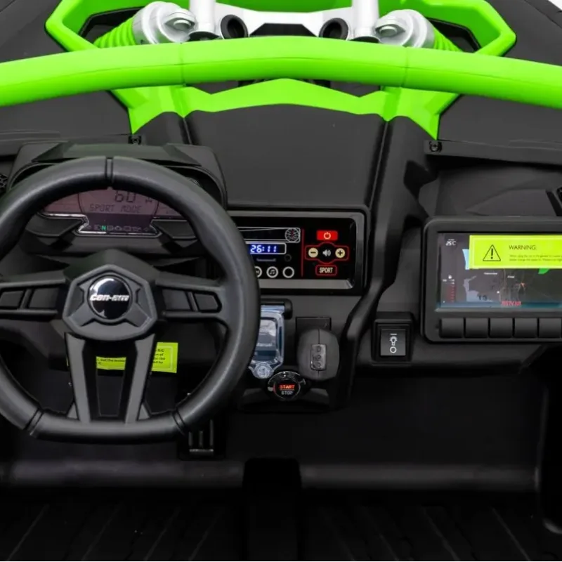 Дитяча акумуляторна машинка Баггі Maverick Turbo RR Green Дитяча акумуляторна машинка Баггі Maverick Turbo RR Green