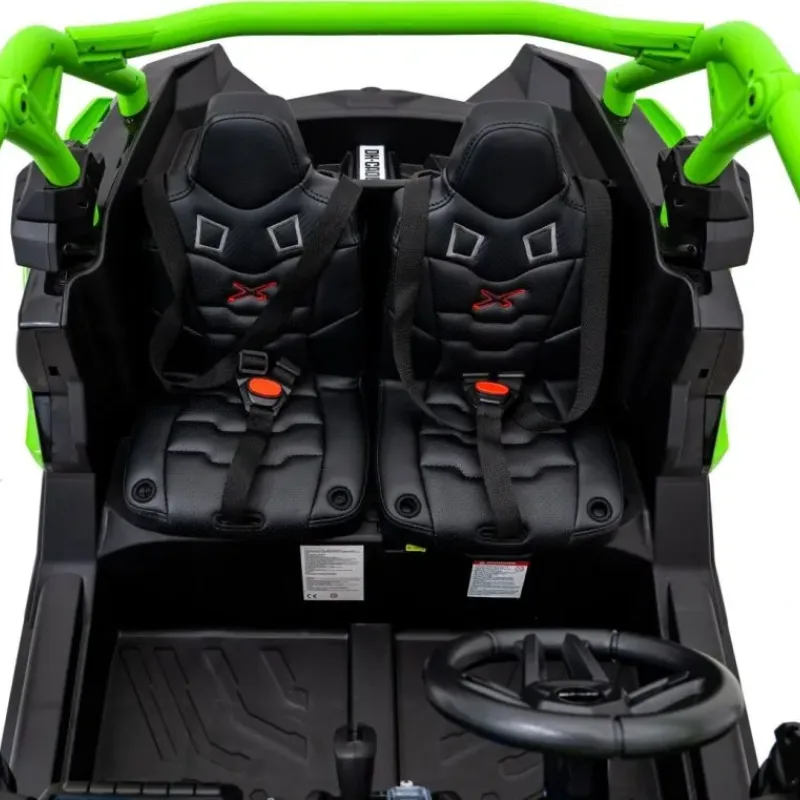 Дитяча акумуляторна машинка Баггі Maverick Turbo RR Green Дитяча акумуляторна машинка Баггі Maverick Turbo RR Green