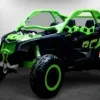 Дитяча акумуляторна машинка Баггі Maverick Turbo RR Green Дитяча акумуляторна машинка Баггі Maverick Turbo RR Green