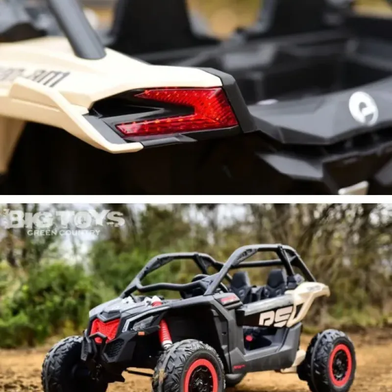 Дитяча акумуляторна машинка Баггі Maverick Turbo RR Green Дитяча акумуляторна машинка Баггі Maverick Turbo RR Green