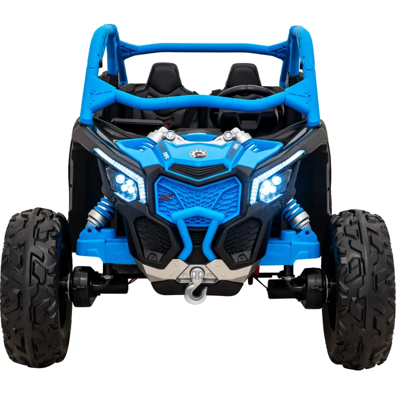 Дитяча акумуляторна машинка Баггі Maverick Turbo RR Блакитна