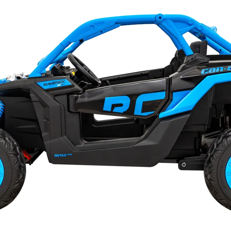 Дитяча акумуляторна машинка Баггі Maverick Turbo RR Блакитна Дитяча акумуляторна машинка Баггі Maverick Turbo RR Блакитна