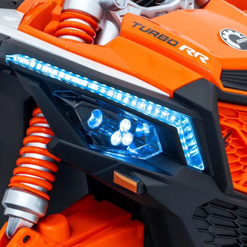 Дитяча акумуляторна машинка Баггі Maverick Turbo RR Помаранчева