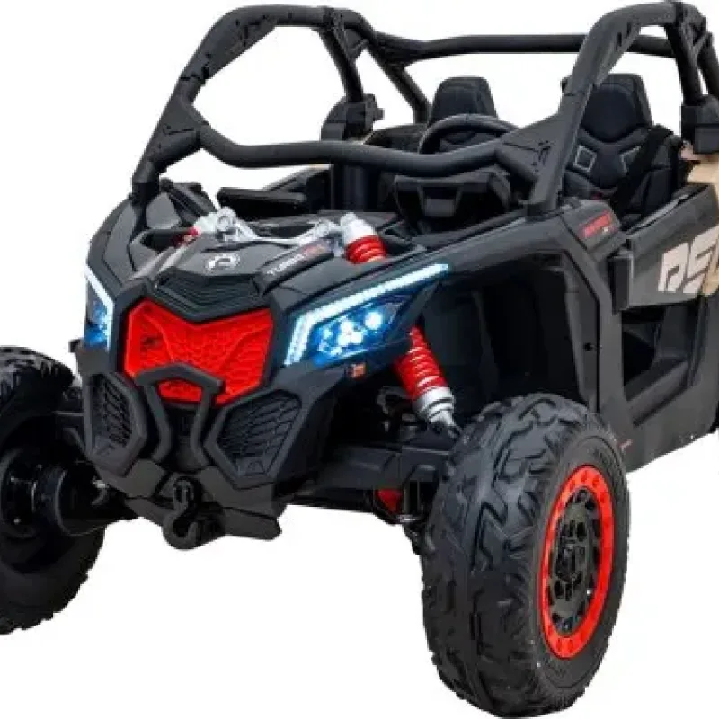 Дитяча акумуляторна машинка Баггі Maverick Turbo RR Чорна Дитяча акумуляторна машинка Баггі Maverick Turbo RR Чорна