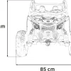 Дитяча акумуляторна машинка Баггі Maverick Turbo RR Чорна Дитяча акумуляторна машинка Баггі Maverick Turbo RR Чорна