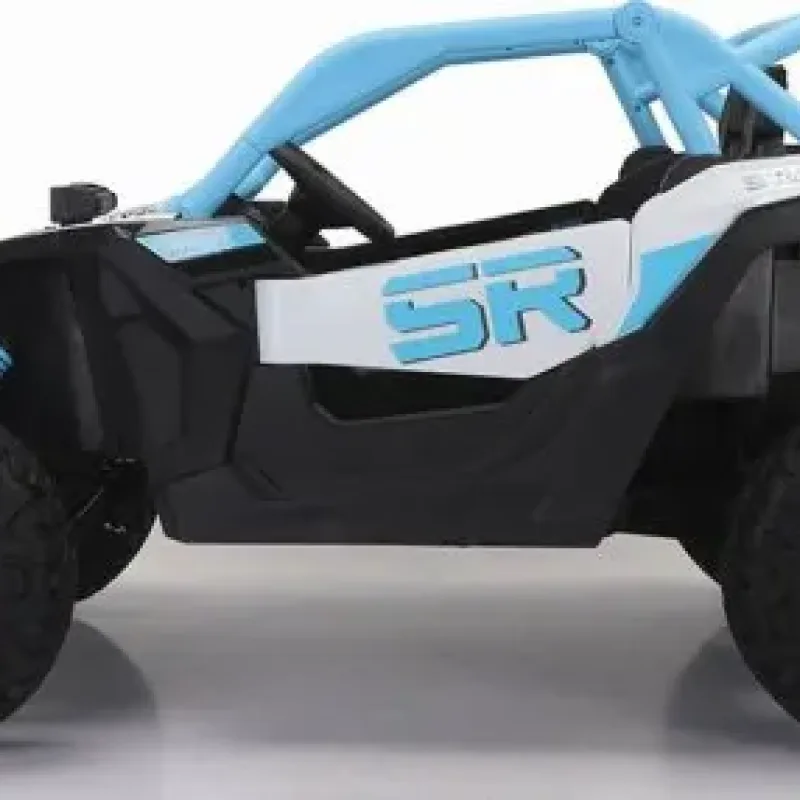 Дитяча акумуляторна машинка Баггі SR SUPER 66 Блакитна Дитяча акумуляторна машинка Баггі SR SUPER 66 Блакитна