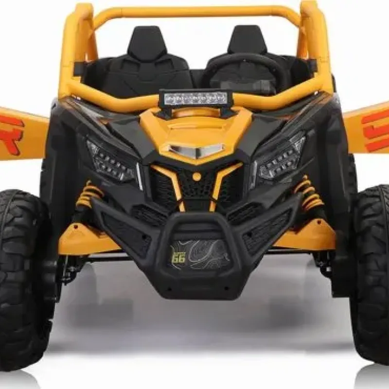 Дитяча акумуляторна машинка Баггі SR SUPER 66 Жовта