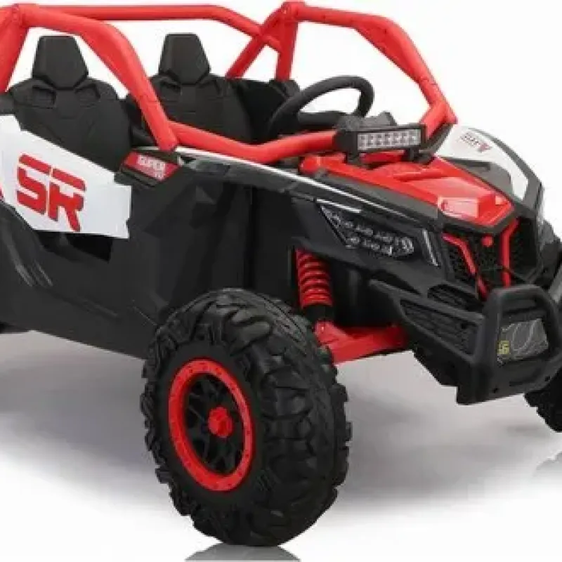 Дитяча акумуляторна машинка Баггі SR SUPER 66 Червона Дитяча акумуляторна машинка Баггі SR SUPER 66 Червона