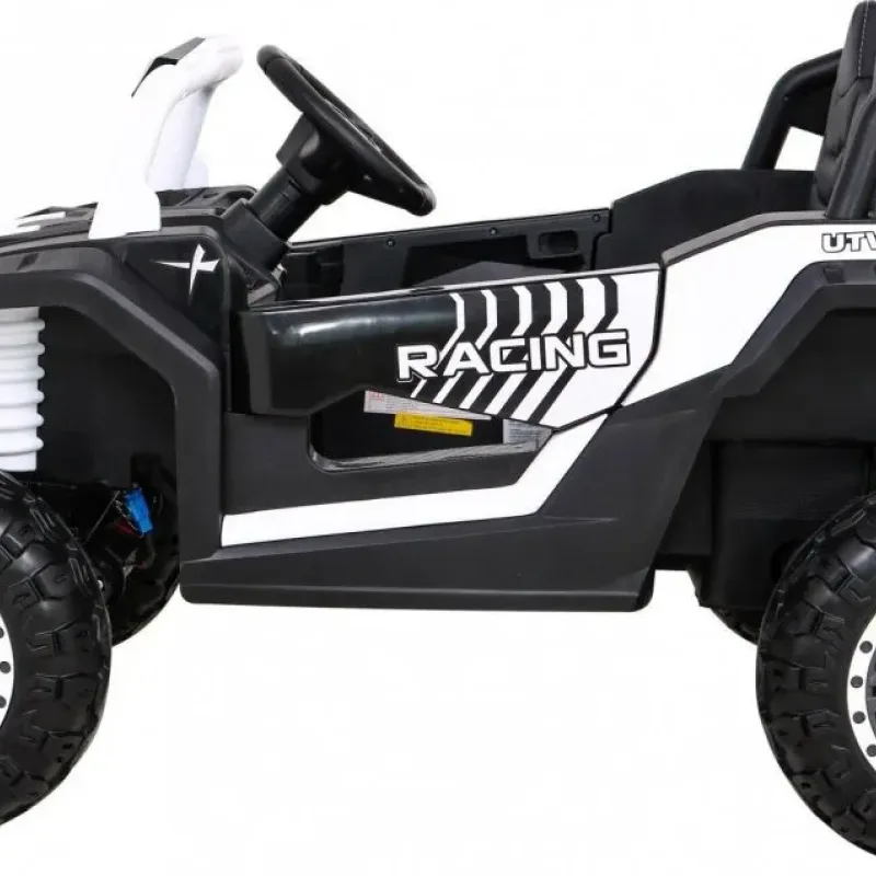 Дитяча акумуляторна машинка Баггі UTV 2000M Racing Battery Car, біла Дитяча акумуляторна машинка Баггі UTV 2000M Racing Battery Car, біла