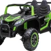 Дитяча акумуляторна машинка Баггі UTV 2000M Racing, зелена Дитяча акумуляторна машинка Баггі UTV 2000M Racing, зелена