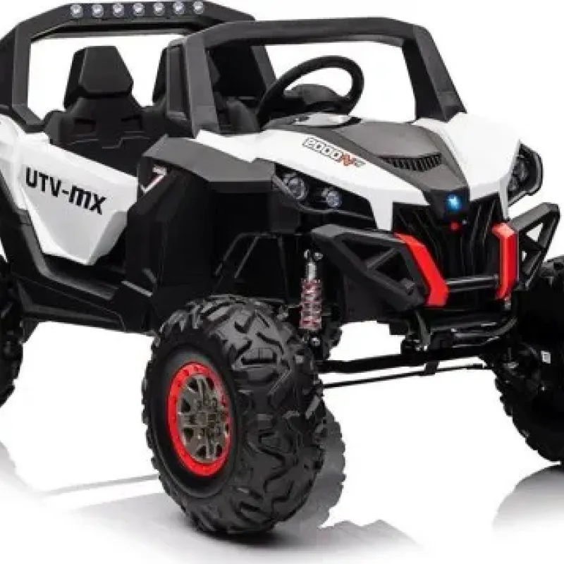 Дитяча акумуляторна машинка Баггі UTV-MX 2000N Біла