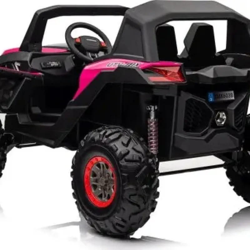 Дитяча акумуляторна машинка Баггі UTV-MX 2000N Рожева