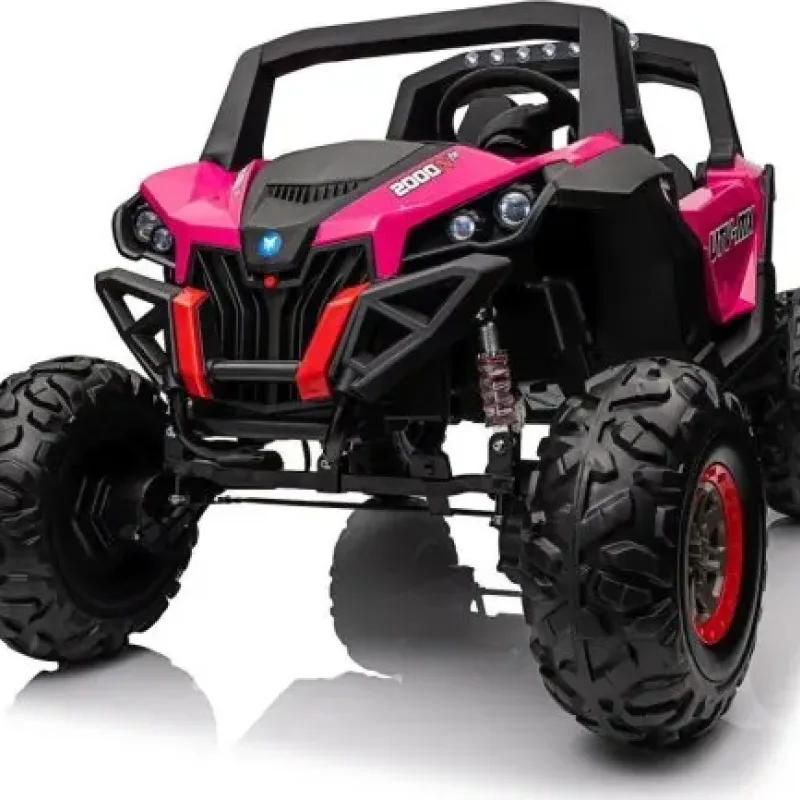 Дитяча акумуляторна машинка Баггі UTV-MX 2000N Рожева