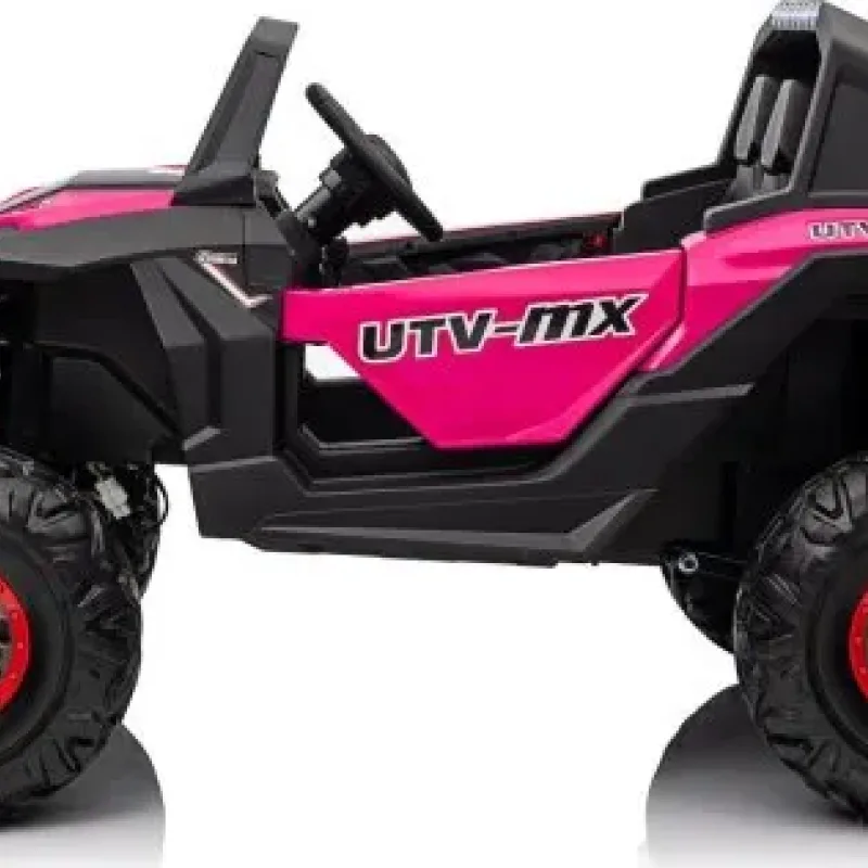 Дитяча акумуляторна машинка Баггі UTV-MX 2000N Рожева