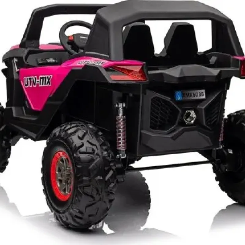 Дитяча акумуляторна машинка Баггі UTV-MX 2000N Рожева