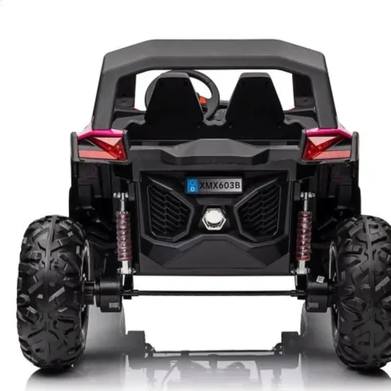 Дитяча акумуляторна машинка Баггі UTV-MX 2000N Рожева