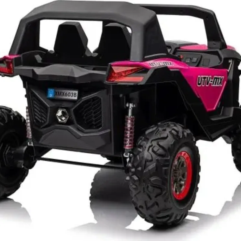 Дитяча акумуляторна машинка Баггі UTV-MX 2000N Рожева