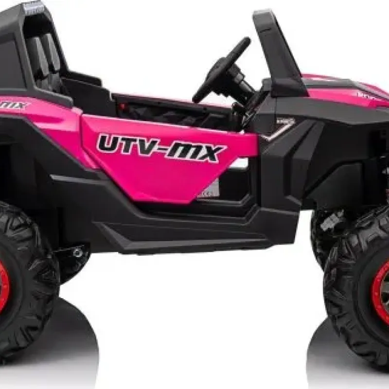 Дитяча акумуляторна машинка Баггі UTV-MX 2000N Рожева