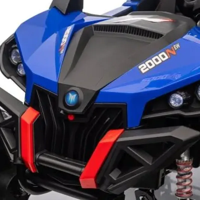 Дитяча акумуляторна машинка Баггі UTV-MX 2000N Синя Дитяча акумуляторна машинка Баггі UTV-MX 2000N Синя