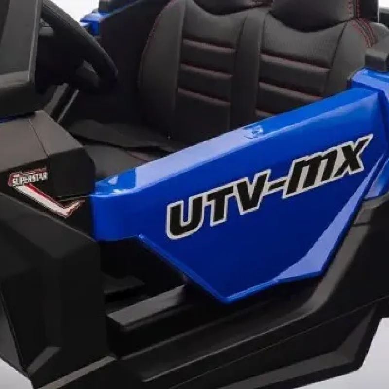 Дитяча акумуляторна машинка Баггі UTV-MX 2000N Синя Дитяча акумуляторна машинка Баггі UTV-MX 2000N Синя