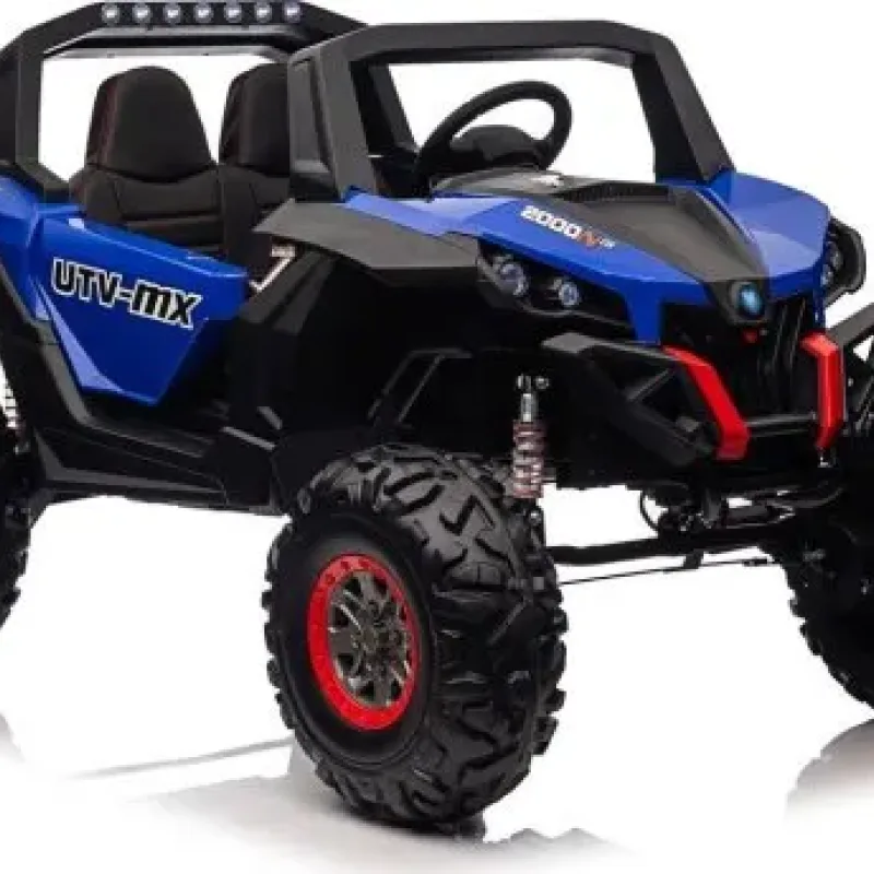 Дитяча акумуляторна машинка Баггі UTV-MX 2000N Синя Дитяча акумуляторна машинка Баггі UTV-MX 2000N Синя