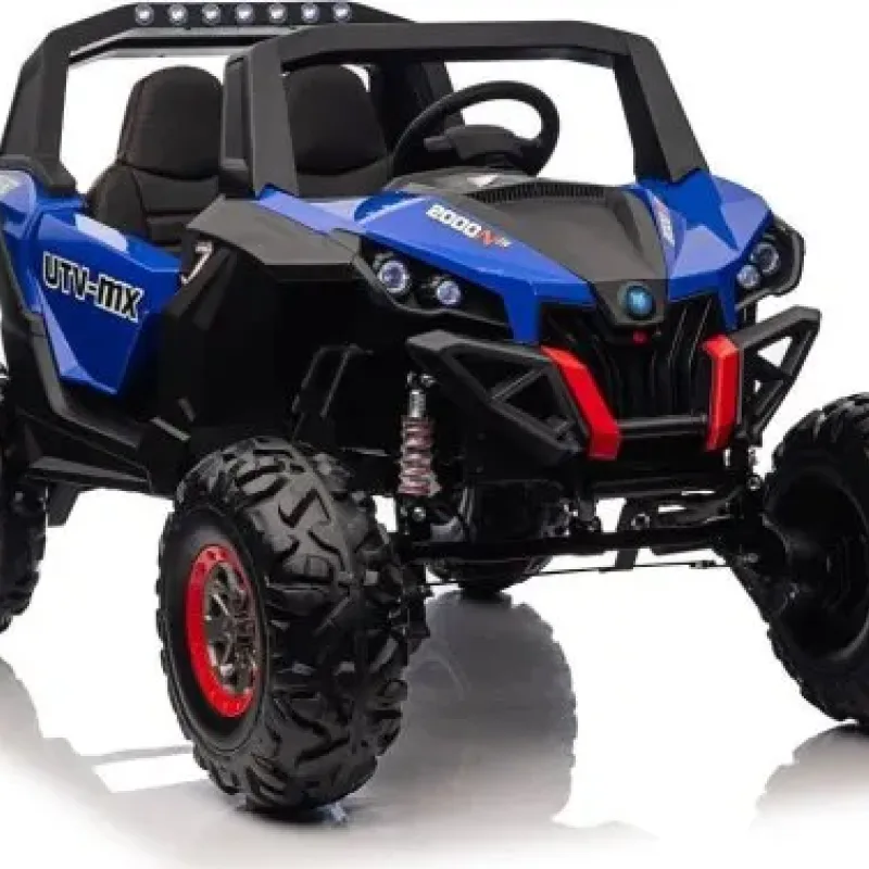 Дитяча акумуляторна машинка Баггі UTV-MX 2000N Синя Дитяча акумуляторна машинка Баггі UTV-MX 2000N Синя