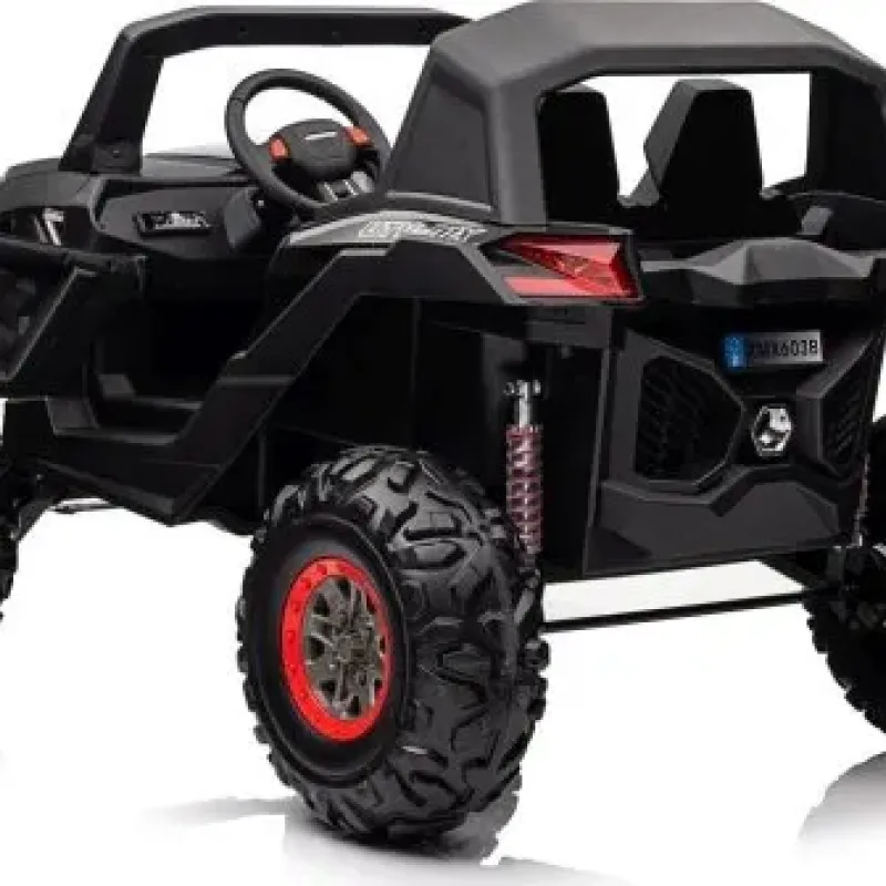 Дитяча акумуляторна машинка Баггі UTV-MX 2000N Чорна Дитяча акумуляторна машинка Баггі UTV-MX 2000N Чорна